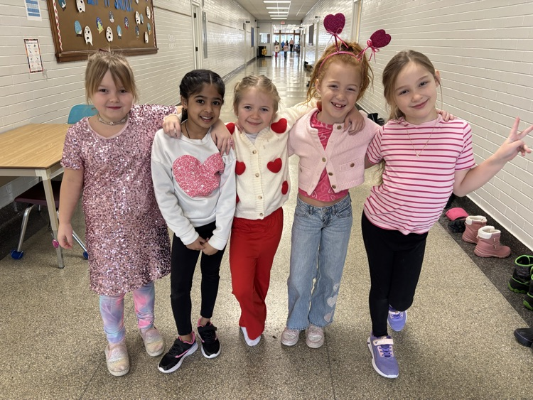 Dressed for Valentine’s Day