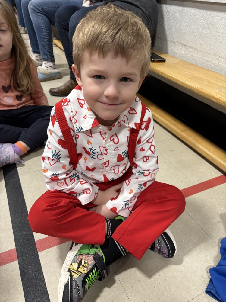 Dressed for Valentine's Day