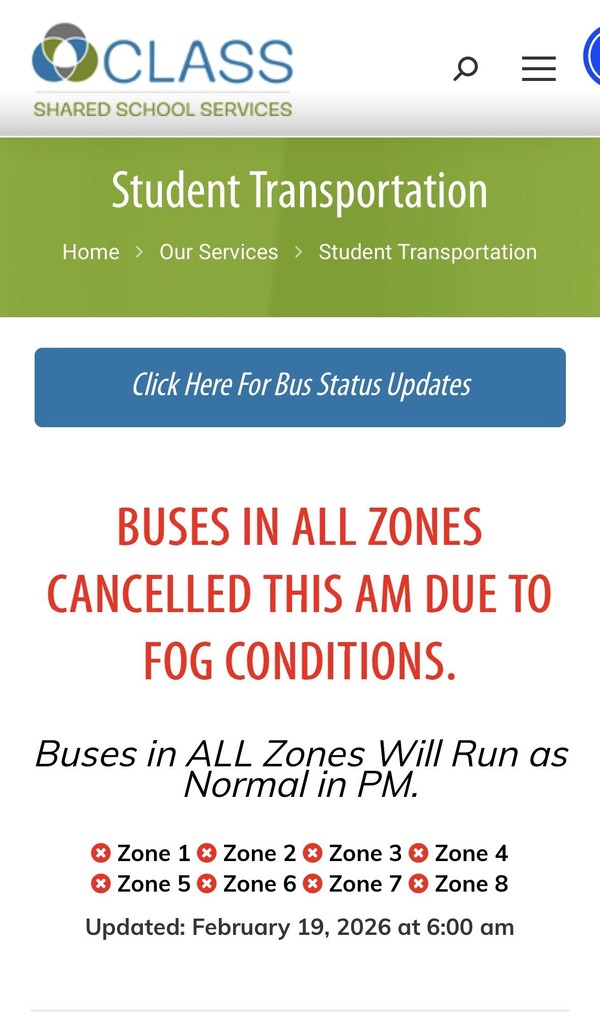 bus cancelled