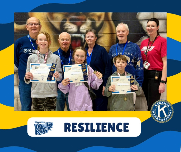 students and Kiwanis members