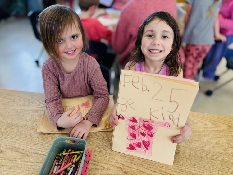 Kindness added into writing 