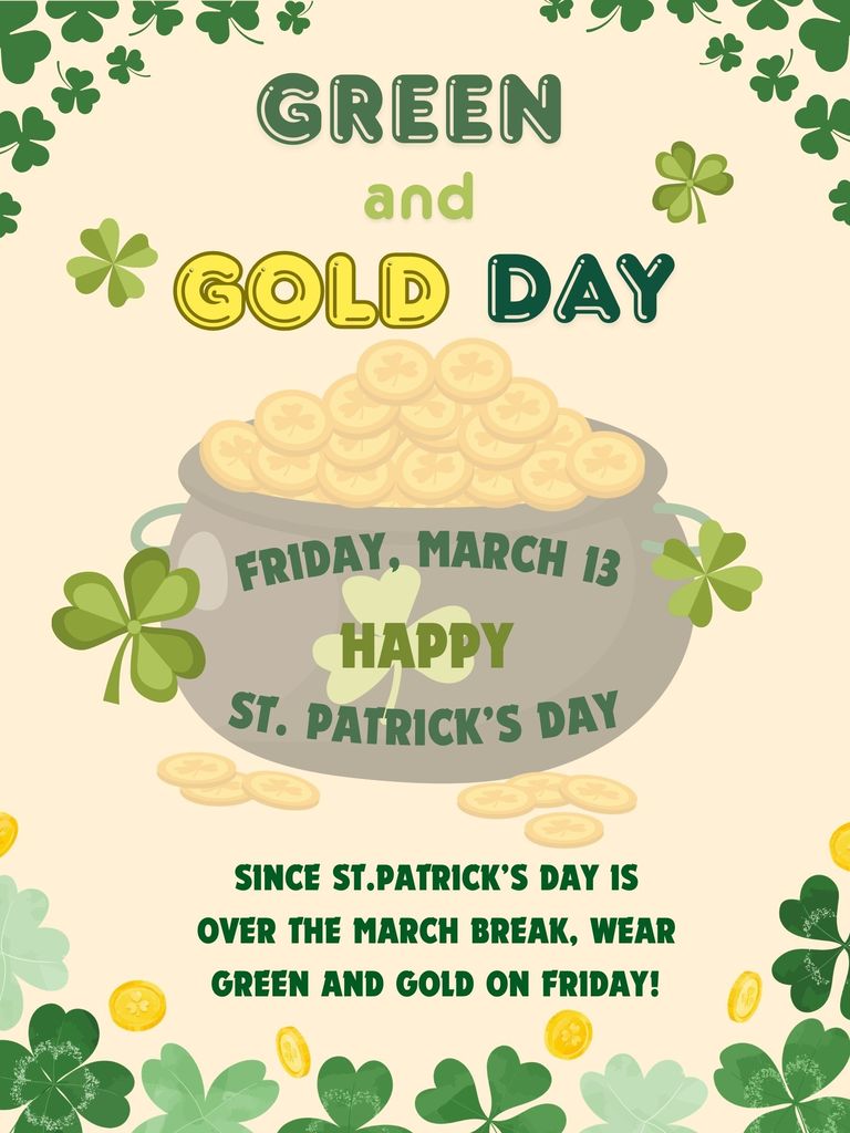 Gold & Green Day