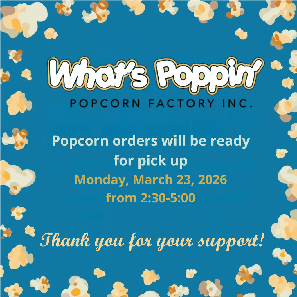 Popcorn Orders Ready for Pick Up
