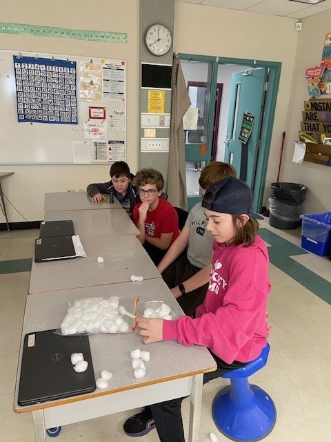 Plaid Peers Visit with our Grade 7s and 8s