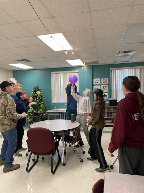 Plaid Peers Visit with our Grade 7s and 8s