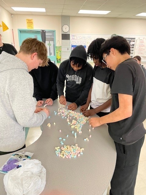 Plaid Peers Visit with our Grade 7s and 8s