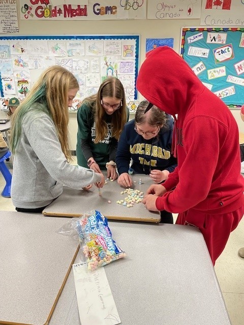 Plaid Peers Visit with our Grade 7s and 8s