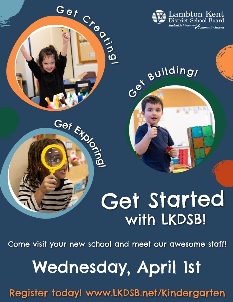 Kindergarten Open House Flyer April 1st 