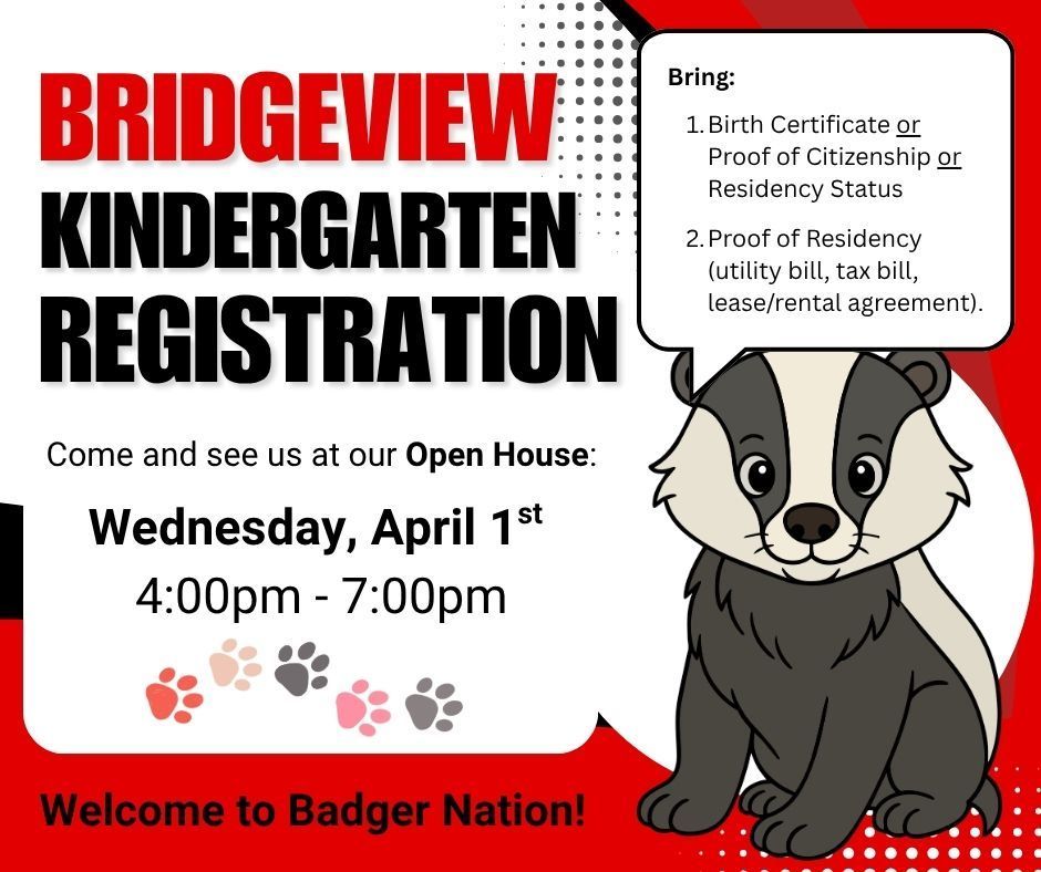 April Kindergarten Registration