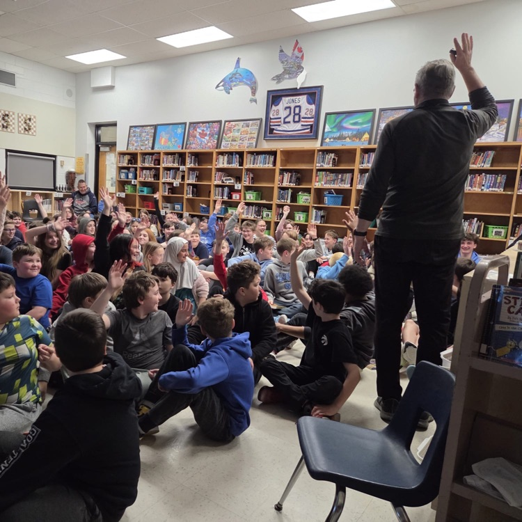 Visit from Eric Walters