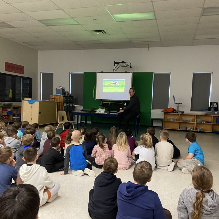 Visit from Eric Walters