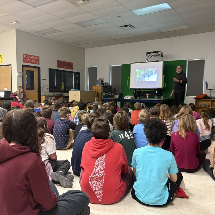 Visit from Eric Walters