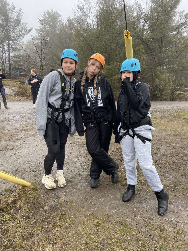 students geared up for high rock