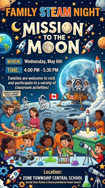 mission to the moon with families featured