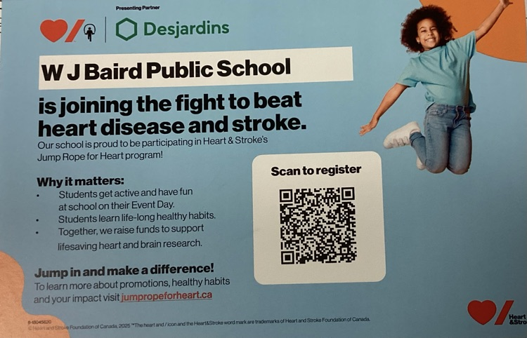 Scan for our fundraising page. 