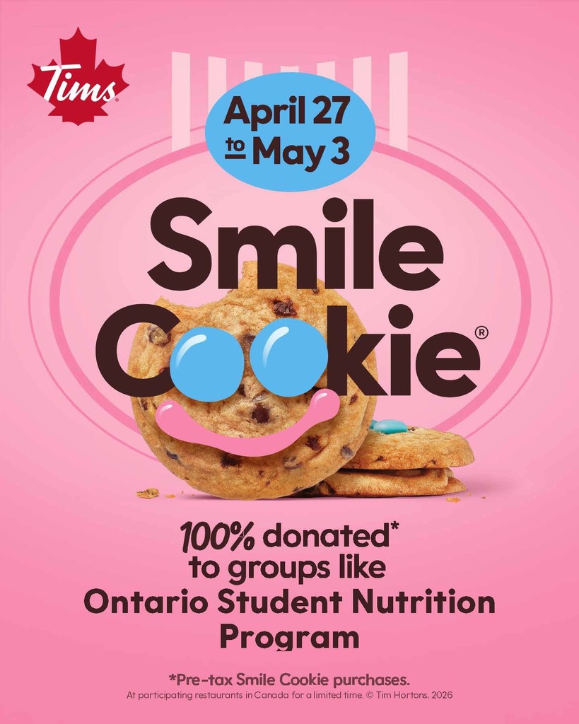 Smile Cookie advertisement