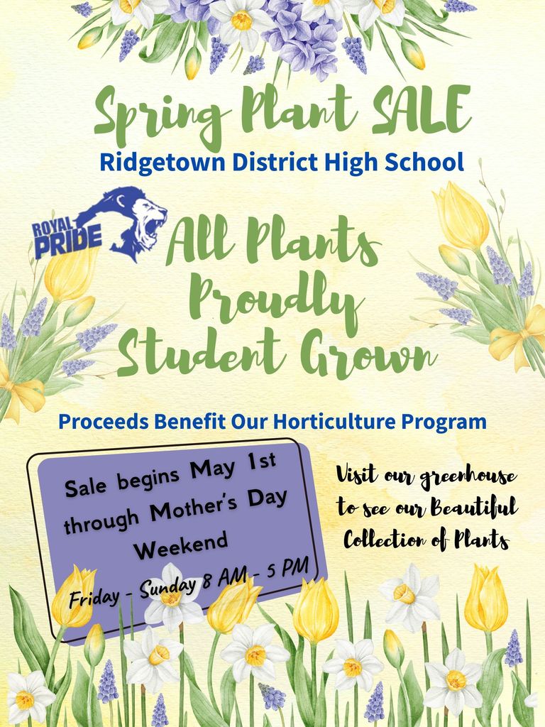 Plant Sale
