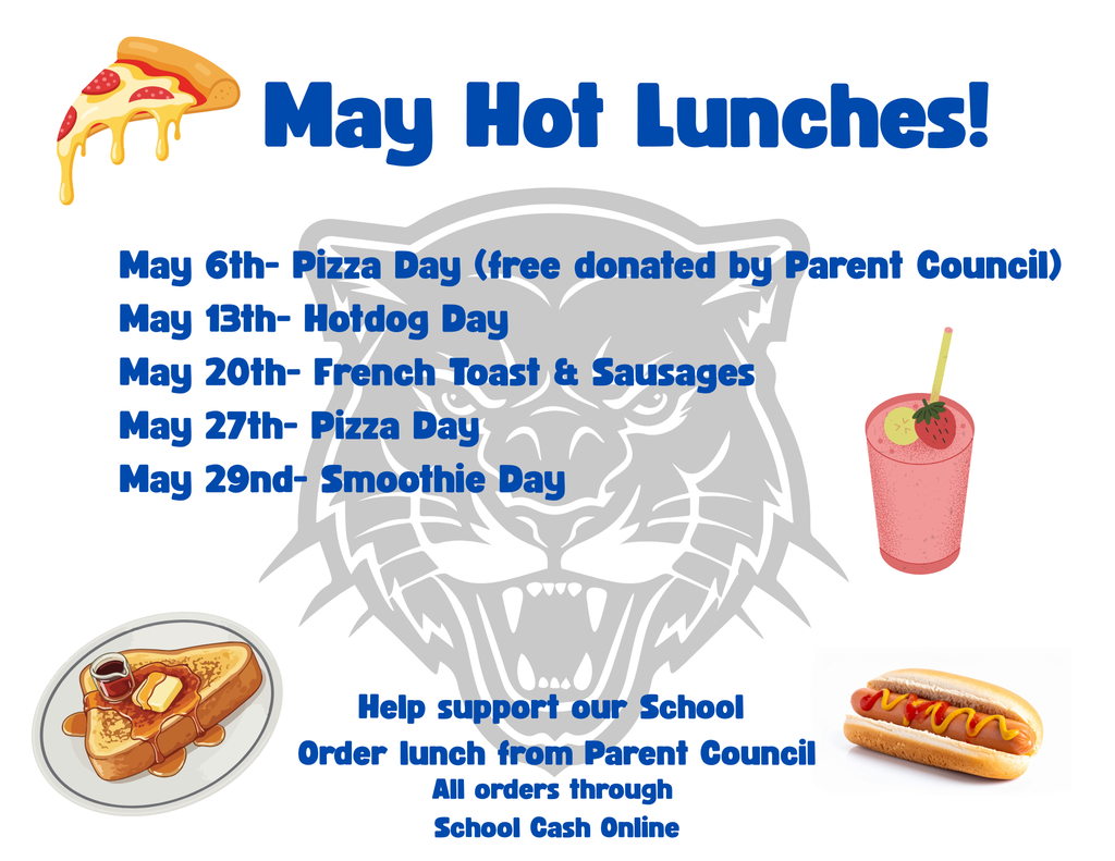 School Council May Lunches 