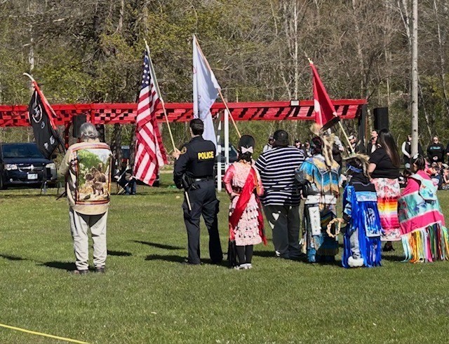 Pow-Wow opening ceremonies