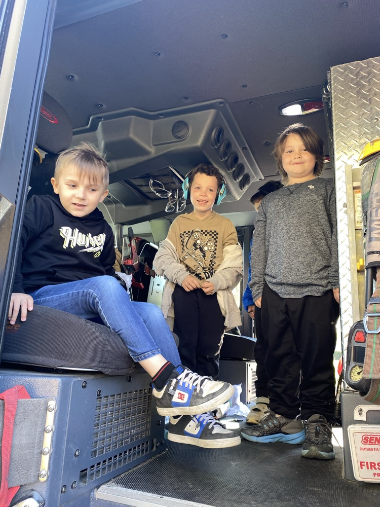 Grade 1 Visit from CK Firefighters