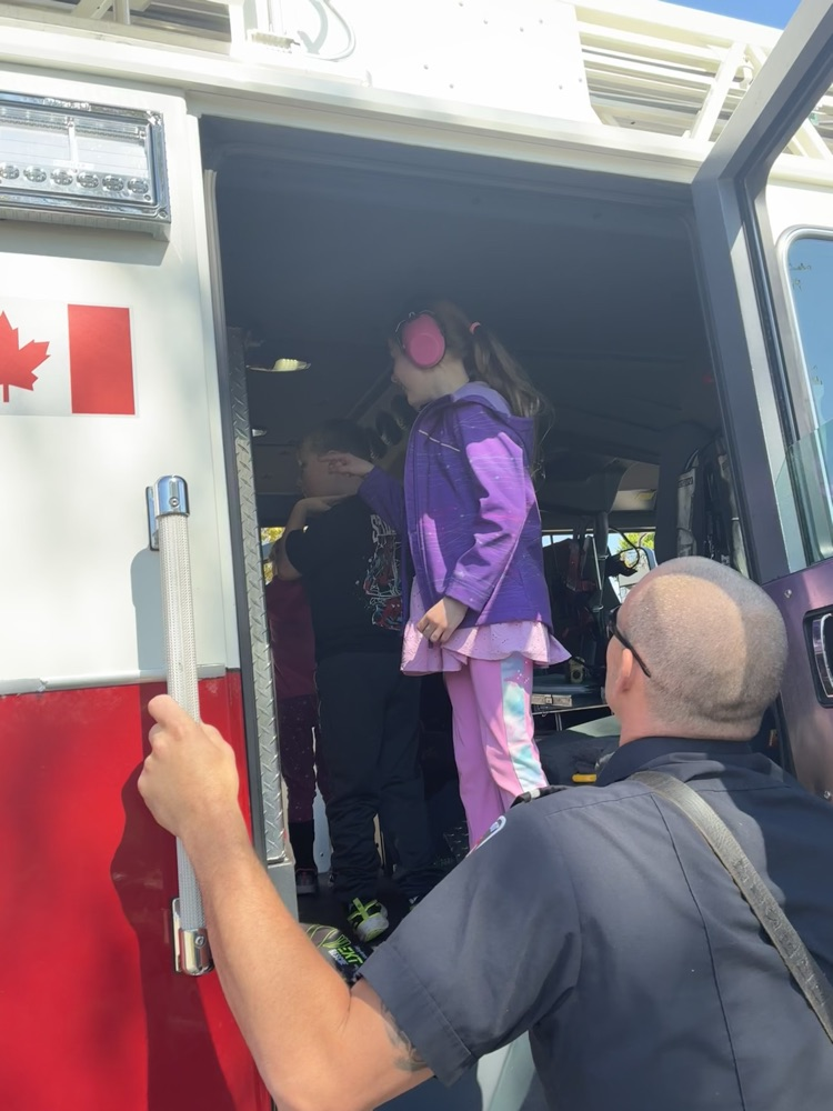 Grade 1 Visit from CK Firefighters