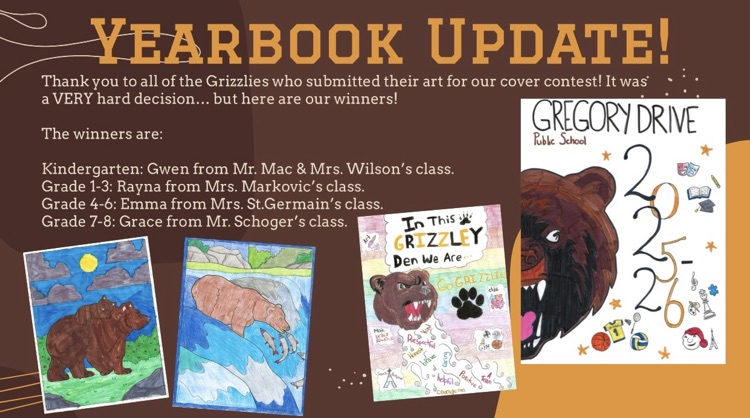 GDPS Yearbook Contest Winners and Purchase Details