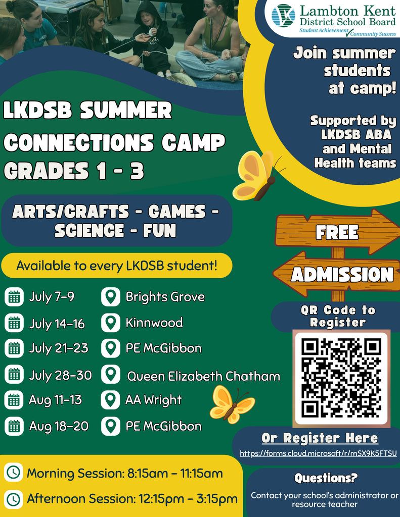 Summer Connections Camp 2026 - Gr 1-3