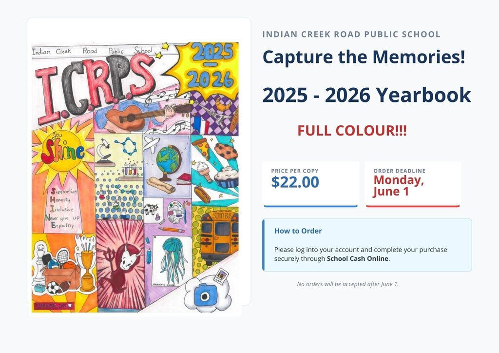 Yearbook Order 2025-2026