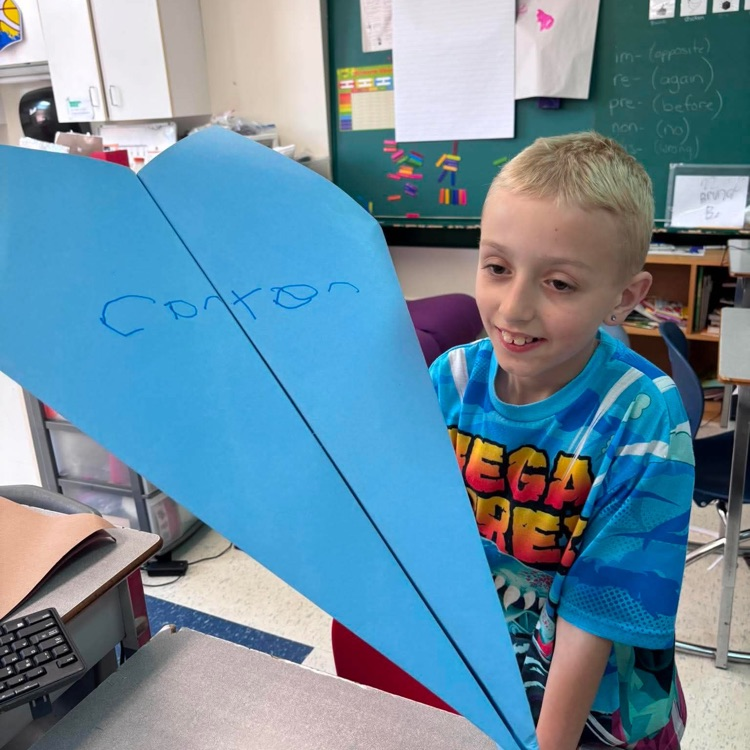 big paper plane