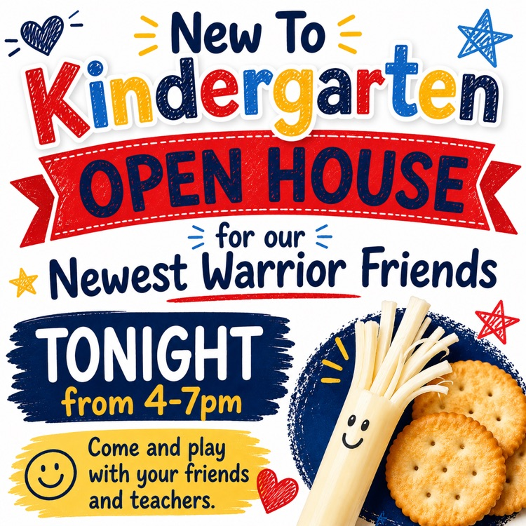 poster for our FDK Open House tonight from 4-7pm. 