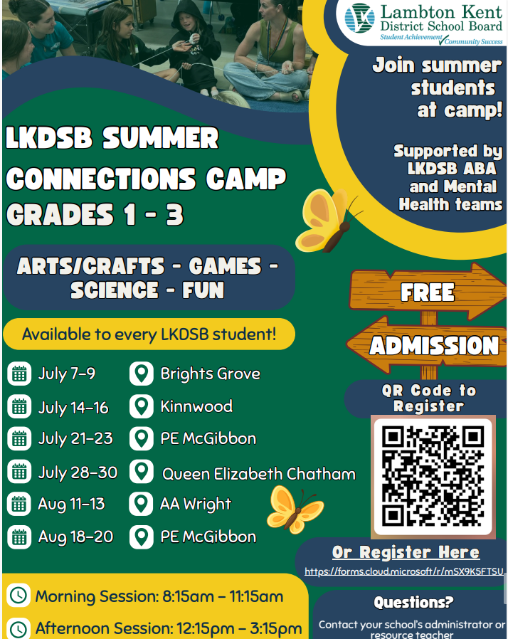 Summer Learning Information Flyers