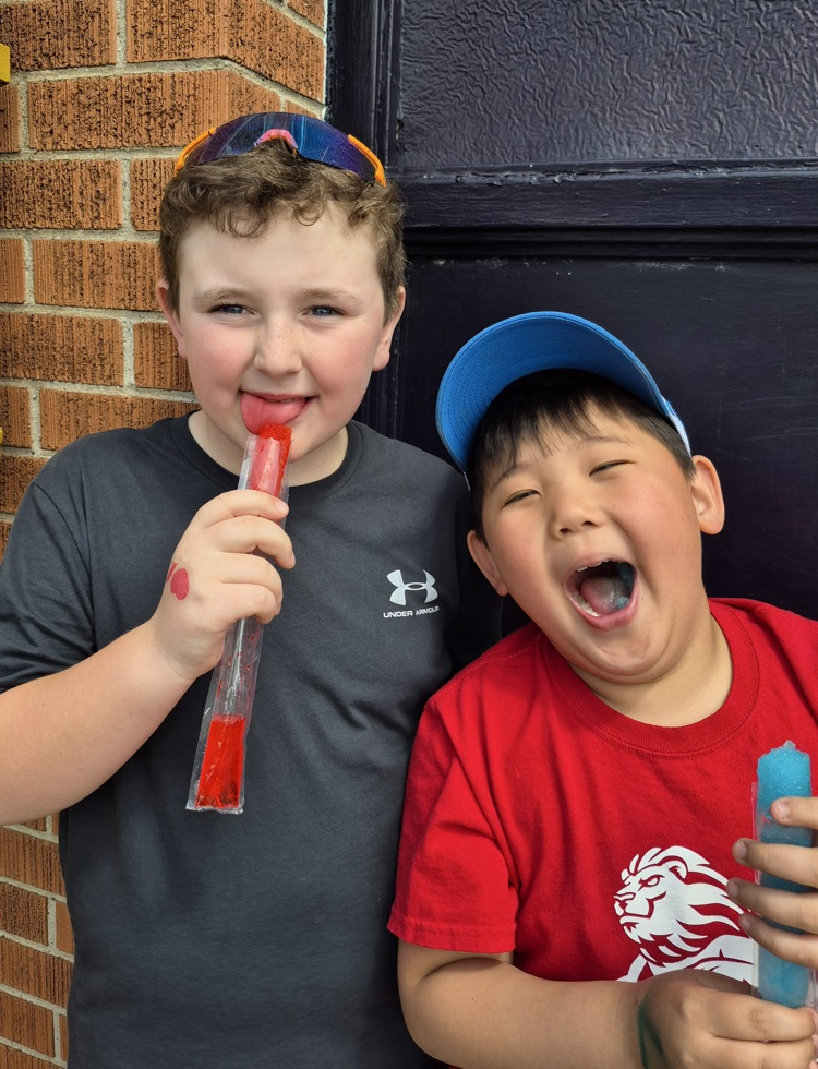 children smiling