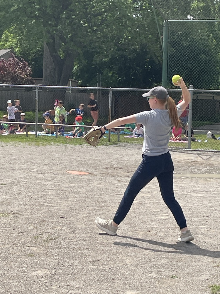 throwing a ball 