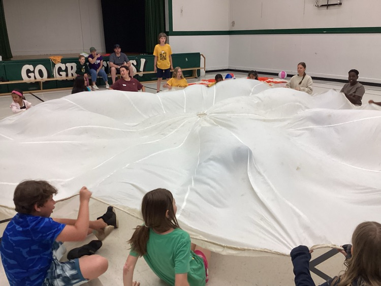 Parachute fun!