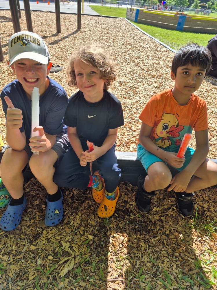 kids smiling