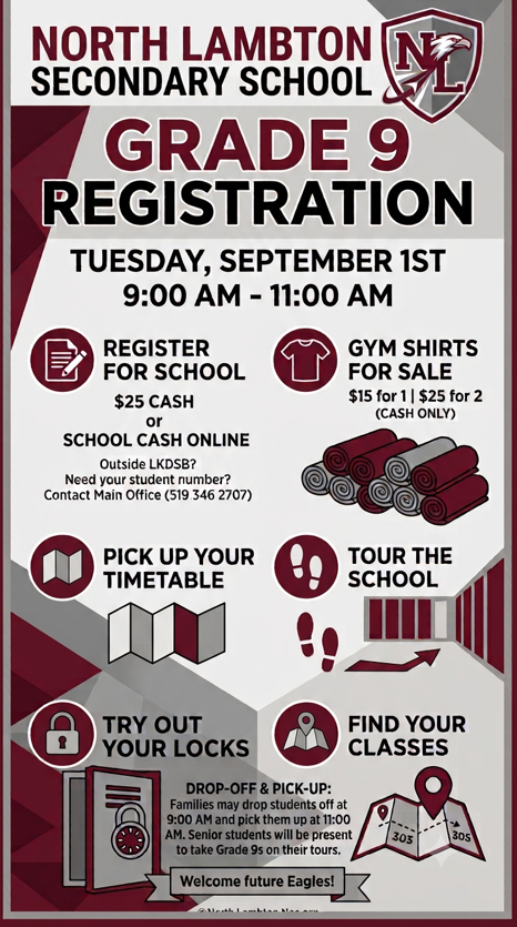 Grade 9 Orientation and Registration