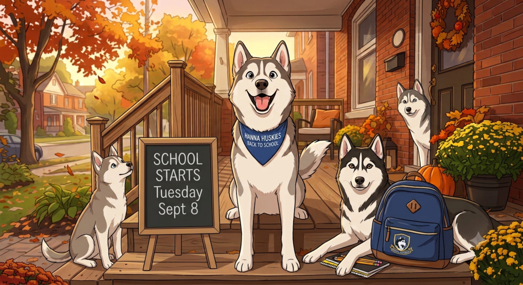 Huskies heading back to school