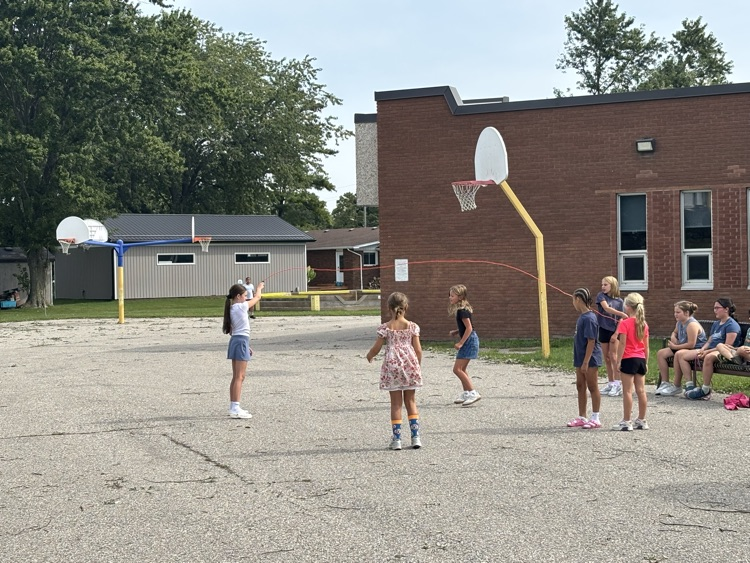 skipping time at recess