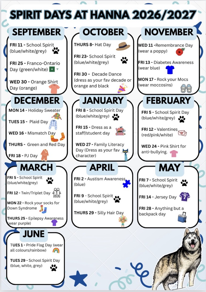 schedule