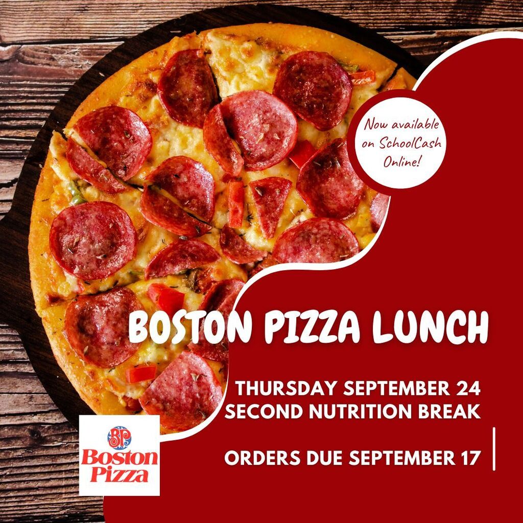 Boston Pizza lunch September 24