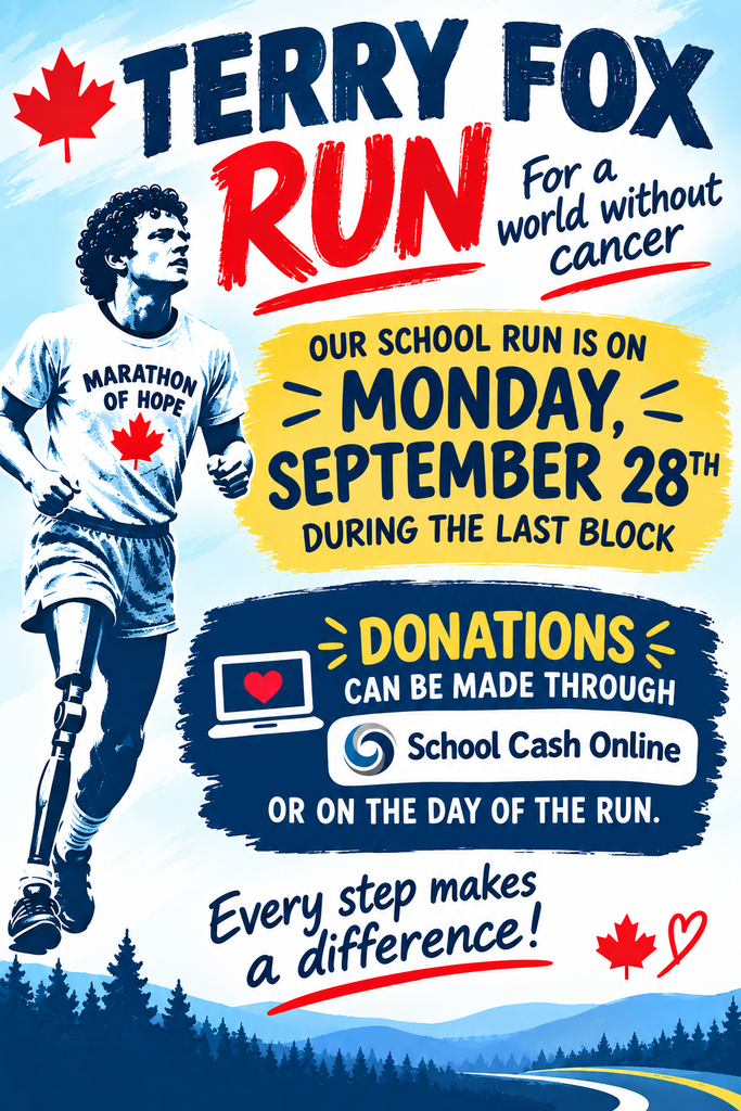 Information about Winston Churchill Terry Fox Run 2026