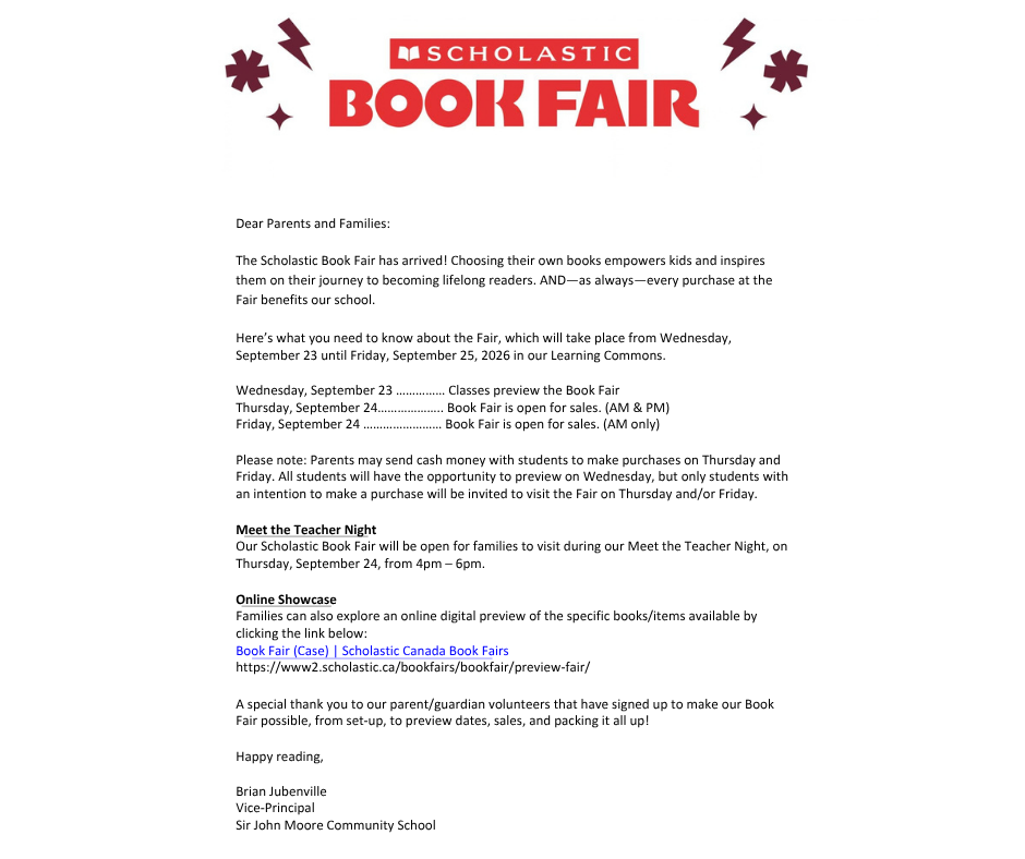 Book fair overview.