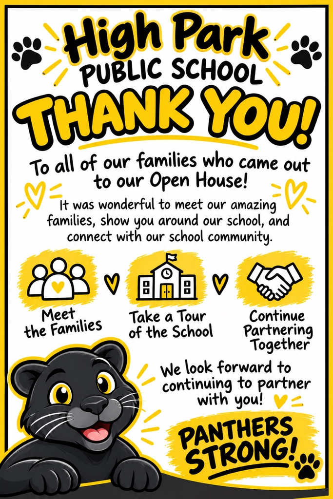 open house thanks 