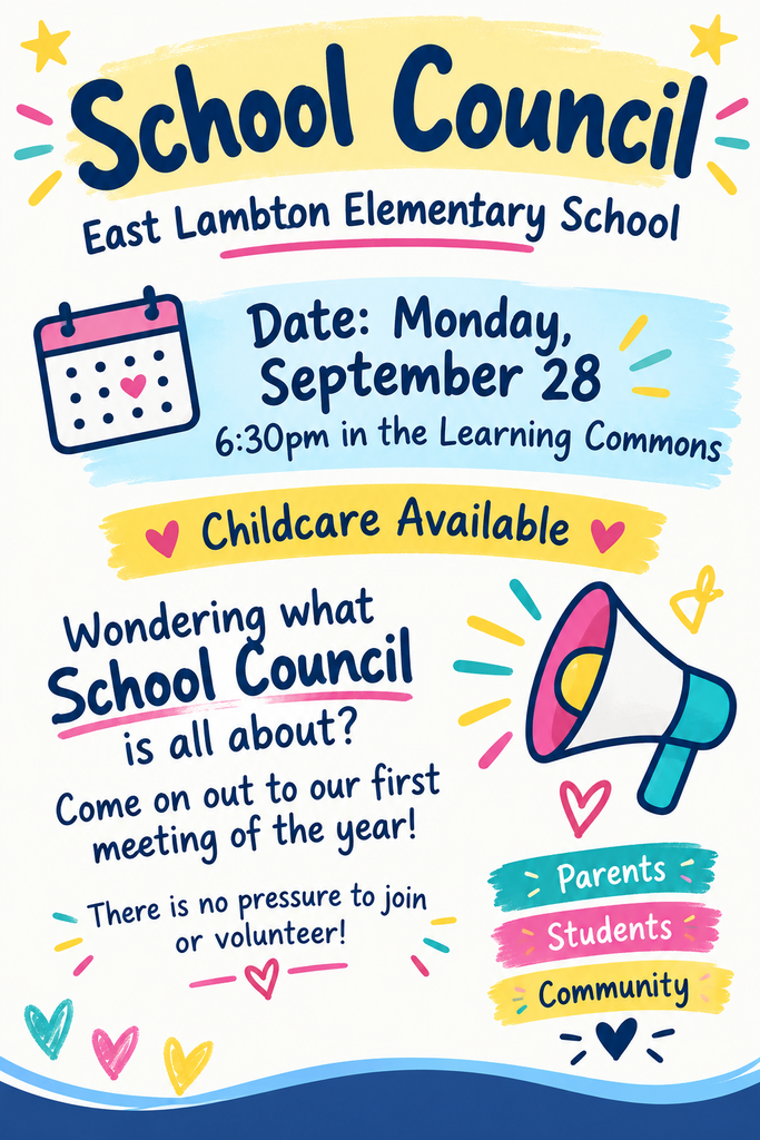 School Council Meeting September 28