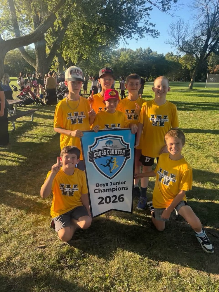 Team Wheatley Junior boys champions