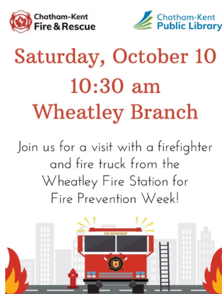 firefighter visit n Oct 10 at Wheatley library branch