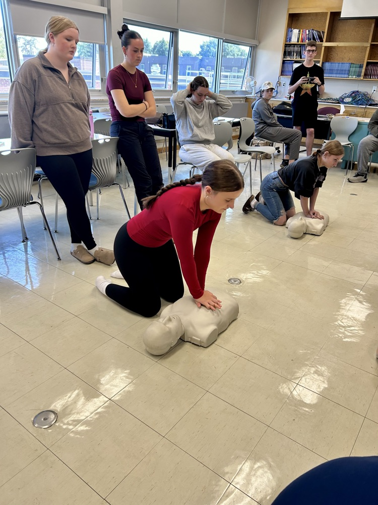 SHSM First Aid and CPR training  