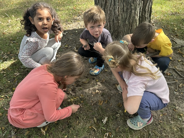 FDK students investigating the dirt