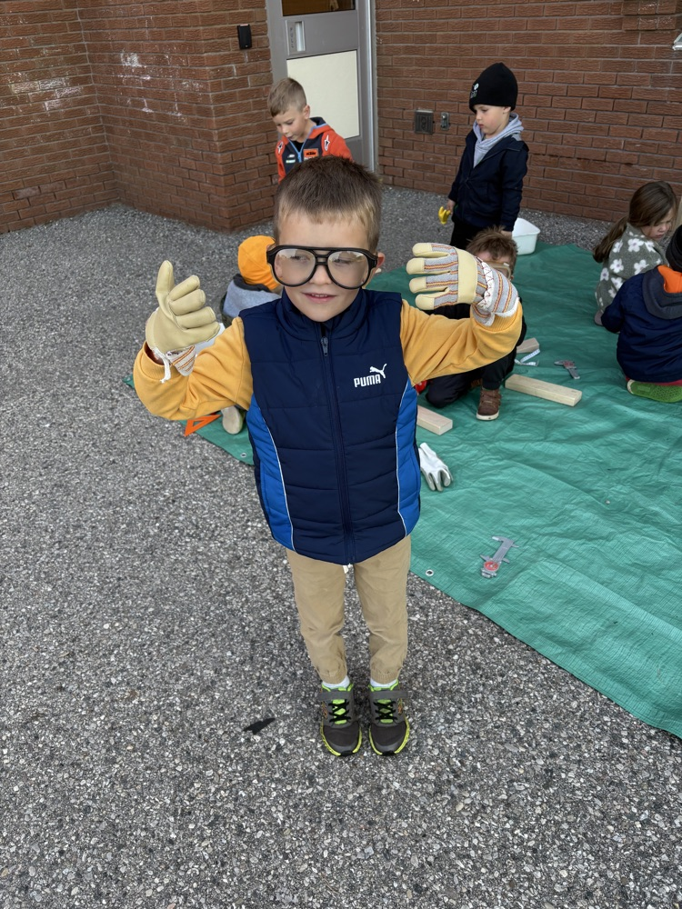 ready for building - FDK student smiling at the camera 