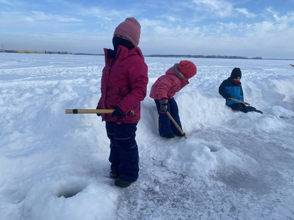 Ice fishing